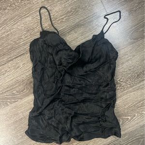 MOVING SALE zara silky cowl neck